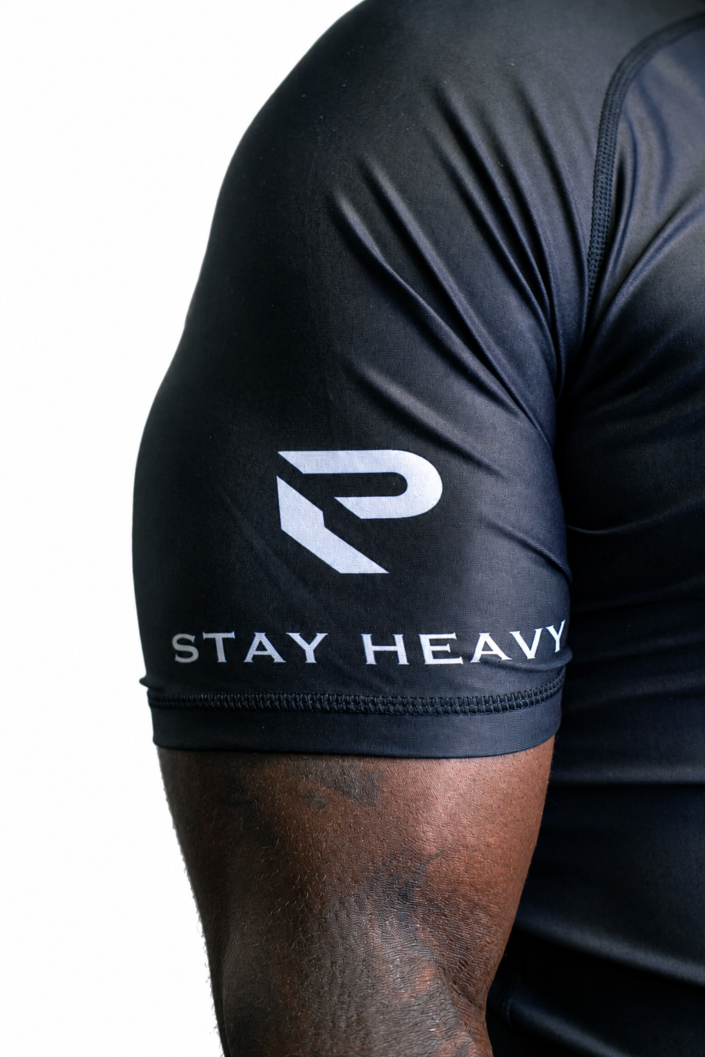 PRESSURE CLUB Rash Guard - Black / Silver