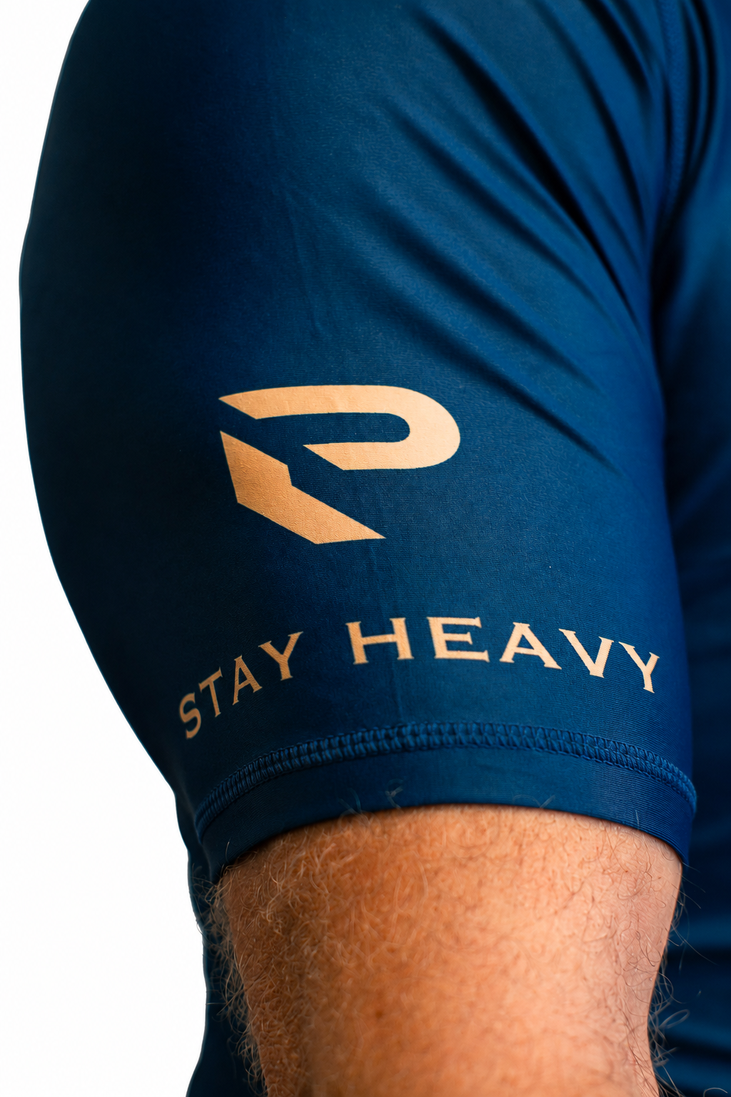 PRESSURE CLUB Rash Guard - Navy / Gold